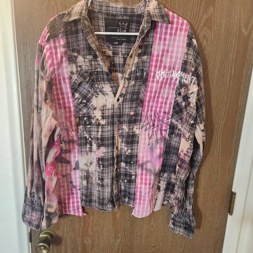 Custom distressed shirt